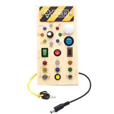 Tablero Montessori para Actividades | Educativo - Juguete con LED